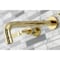Kingston Brass KS8022KL Two-Handle Wall Mount Tub Faucet, Polished Brass KS8022KL - alternate 2